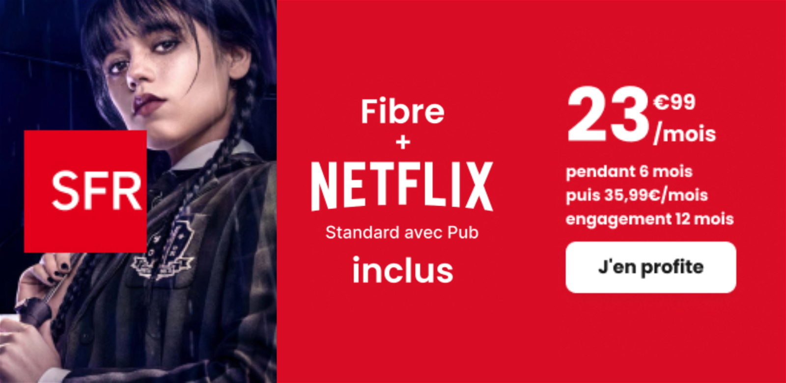 Netflix Disney + Amazon Prime avec BOX SFR fibre
