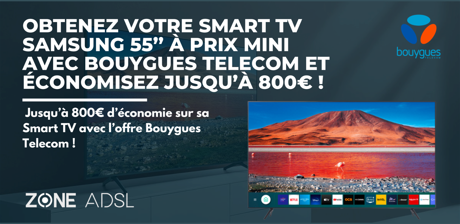 Bénéficiez de la Smart TV avec Bouygues Telecom !